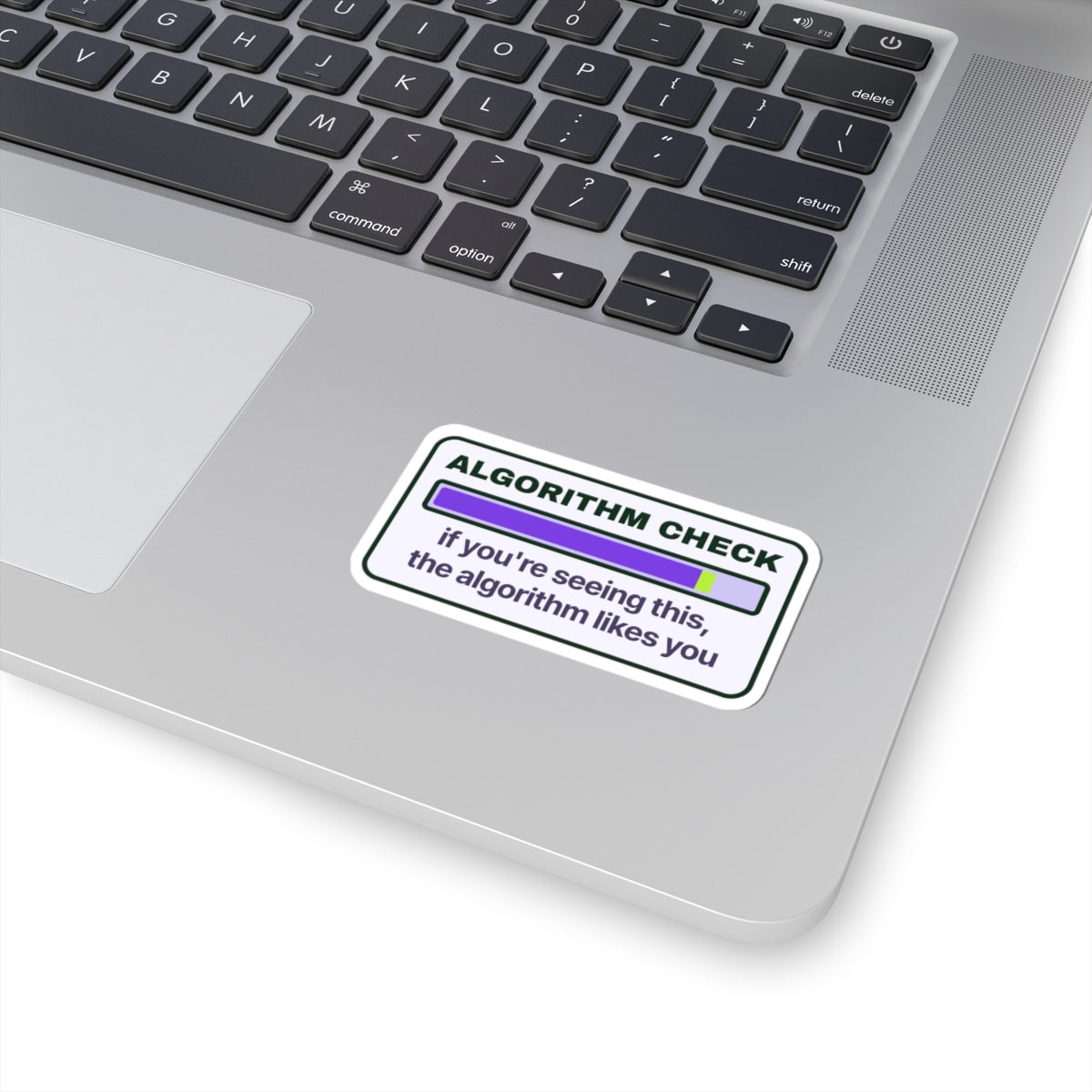 Algorithm Check chronically online sticker with "Algorithm Check" graphic, product photo 3