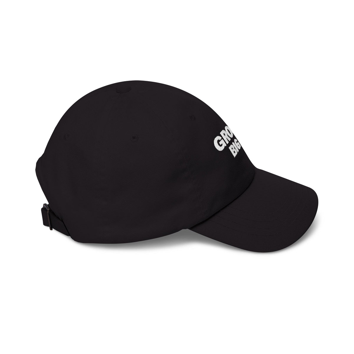 Groom Big W bachelor party dad hat with "Groom Big W" graphic, product photo 8