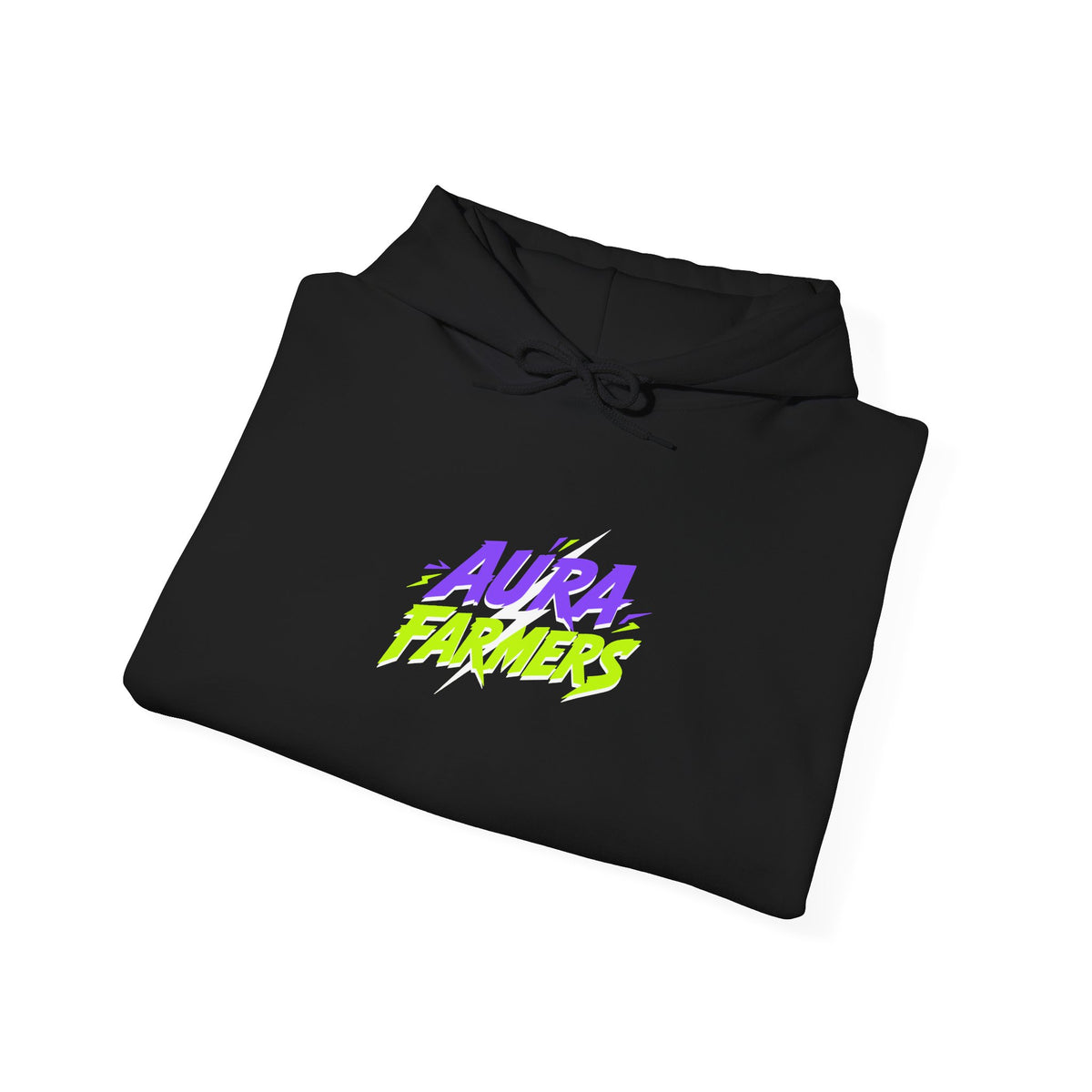 Aura Farmers Logo meme hoodie with "Aura Farmers Logo" graphic, product photo 8