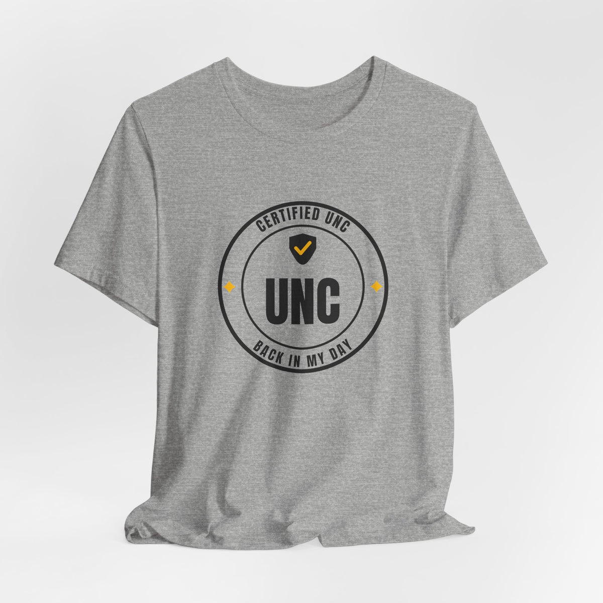 Certified Unc unc status t-shirt with "Certified Unc" graphic, product photo 12