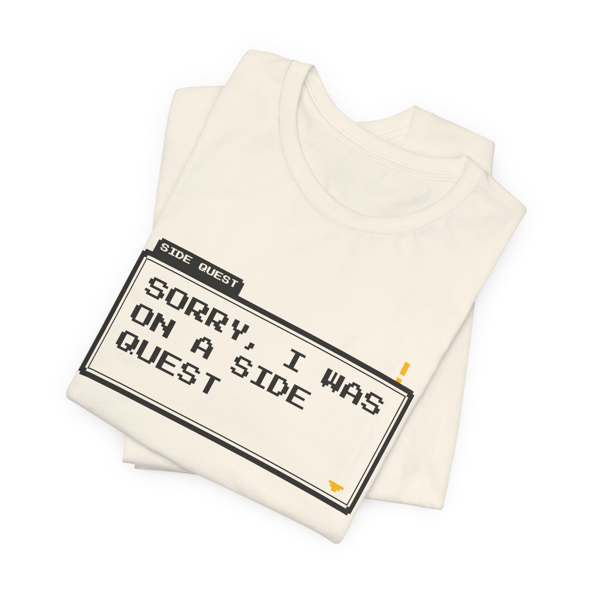 Sorry I Was On A Side Quest NPC and larp t-shirt with "Sorry I Was On A Side Quest" graphic, product photo 6