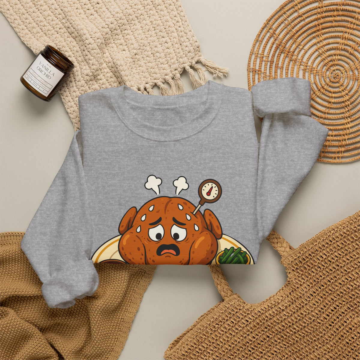 I'm So Cooked Bro Thanksgiving Crewneck