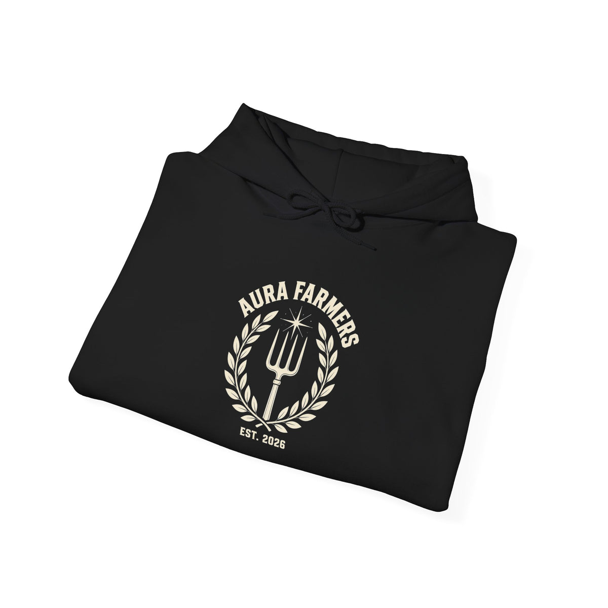 Aura Farmers Est. 2026 aura farming hoodie with "Aura Farmers Est. 2026" graphic, product photo 5