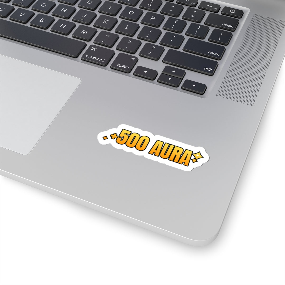 +500 Aura aura farming sticker with "+500 Aura" graphic, product photo 3