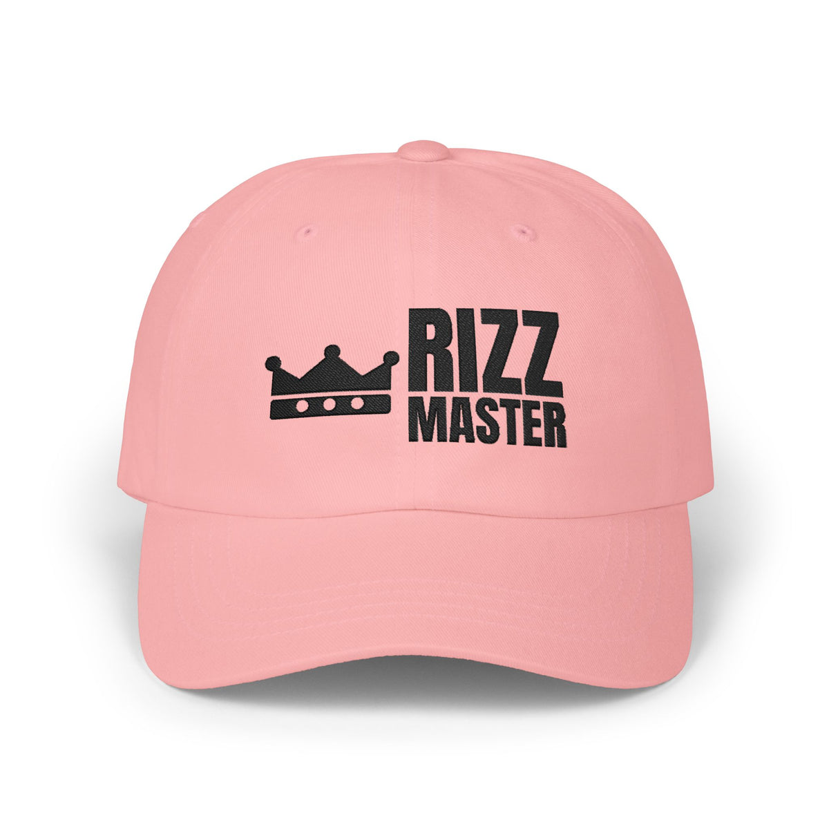 Rizz Master rizz dad hat in Pink with "Rizz Master" graphic, product photo 4