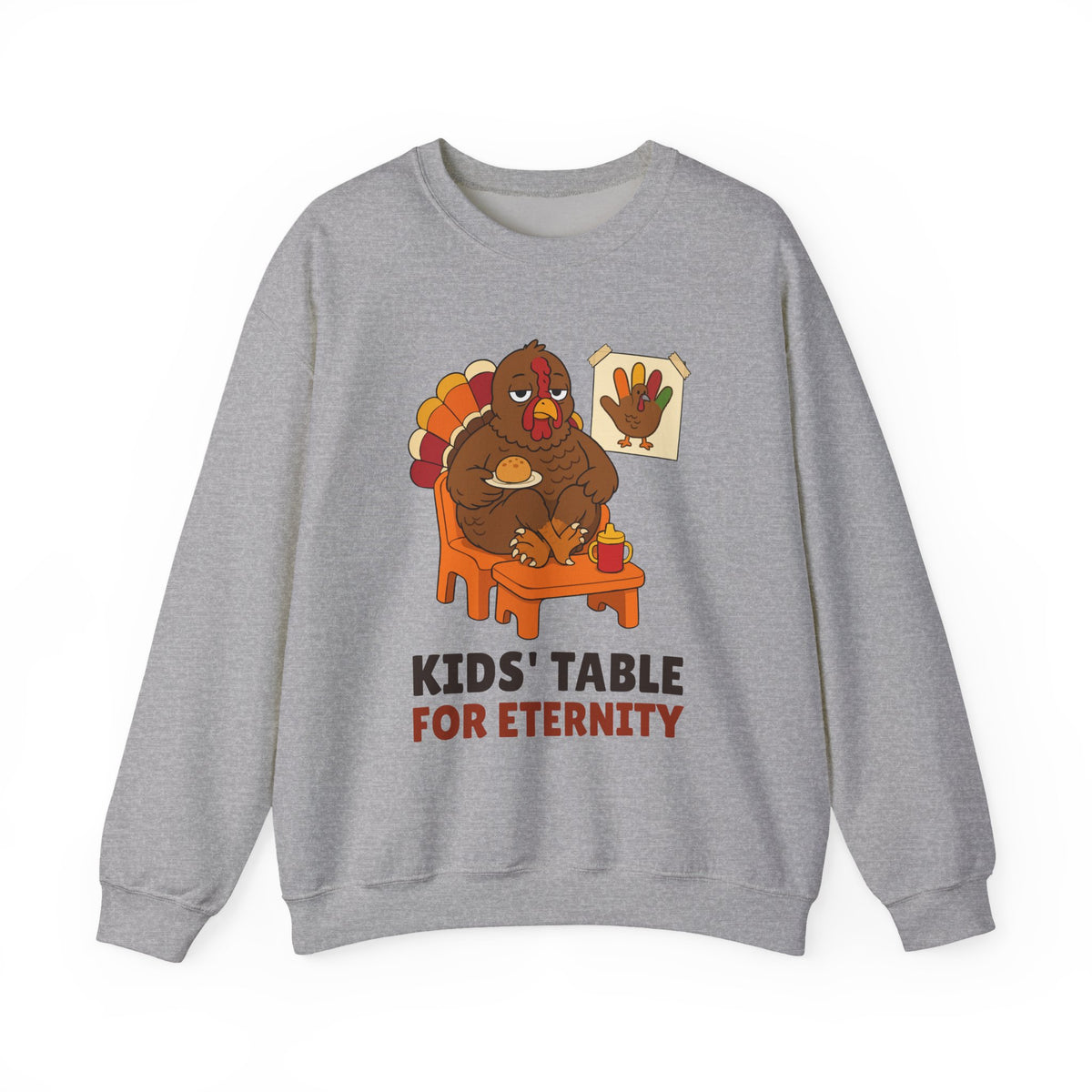 Kids' Table For Eternity Thanksgiving Crewneck