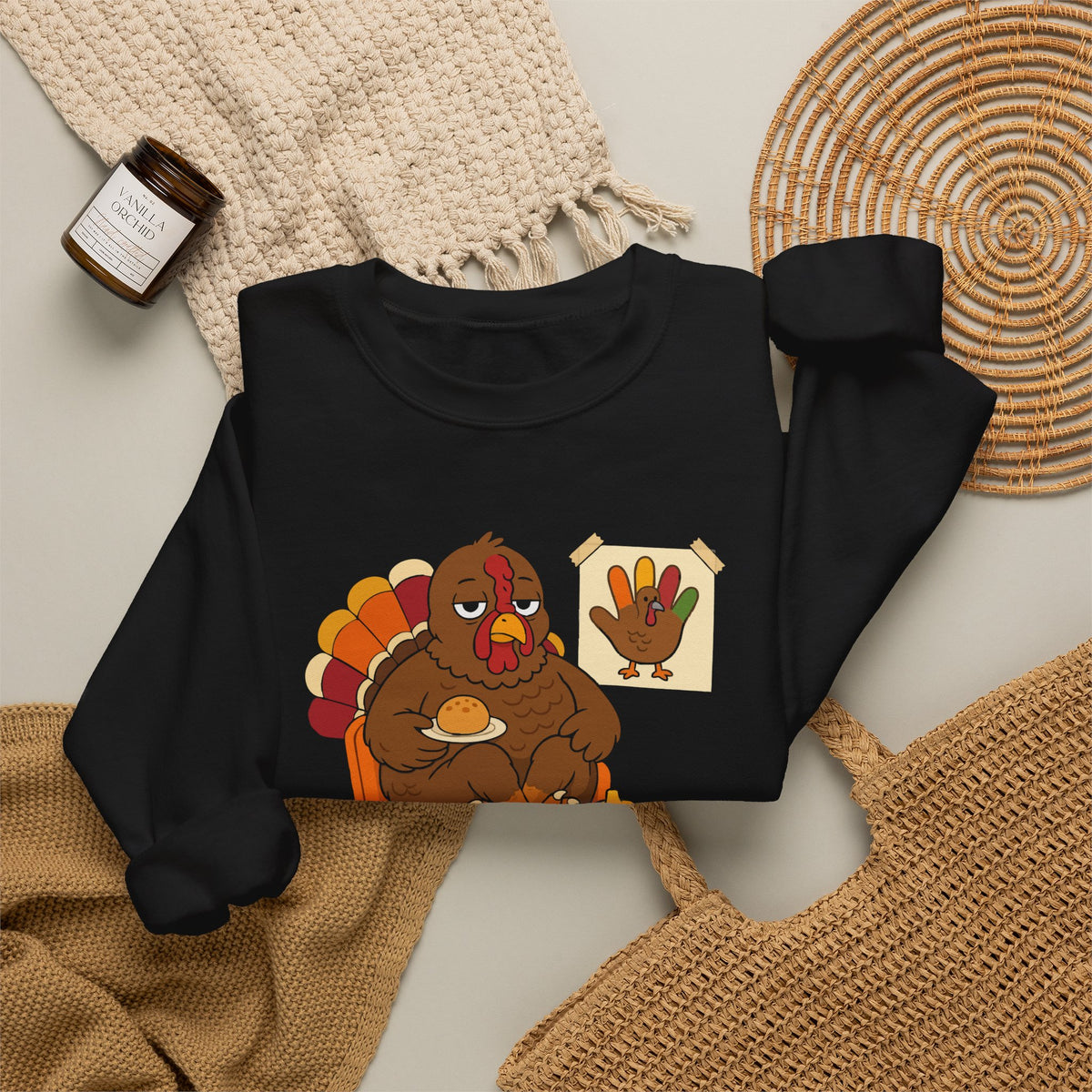 Kids' Table For Eternity Thanksgiving Crewneck