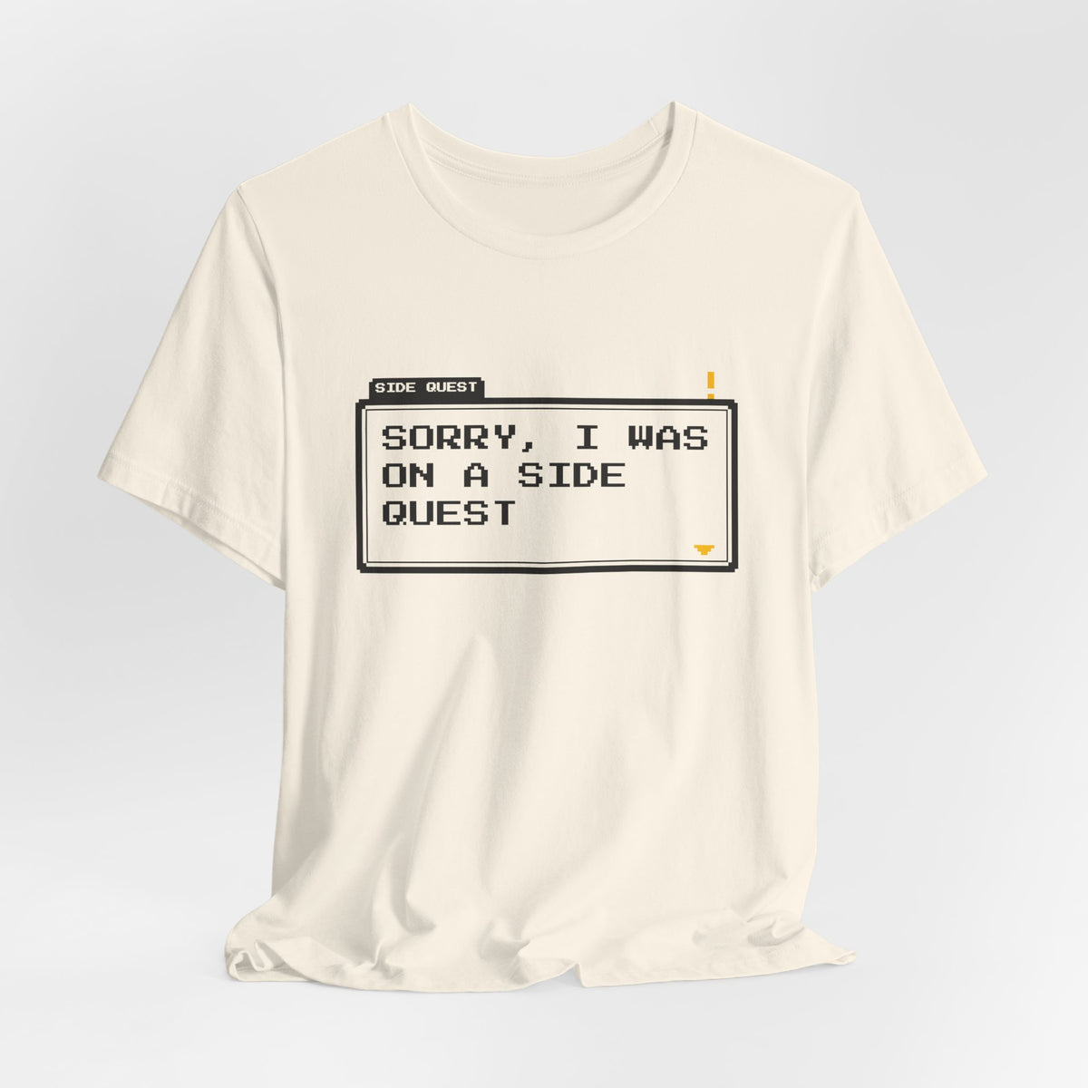 Sorry I Was On A Side Quest NPC and larp t-shirt with "Sorry I Was On A Side Quest" graphic, product photo 7