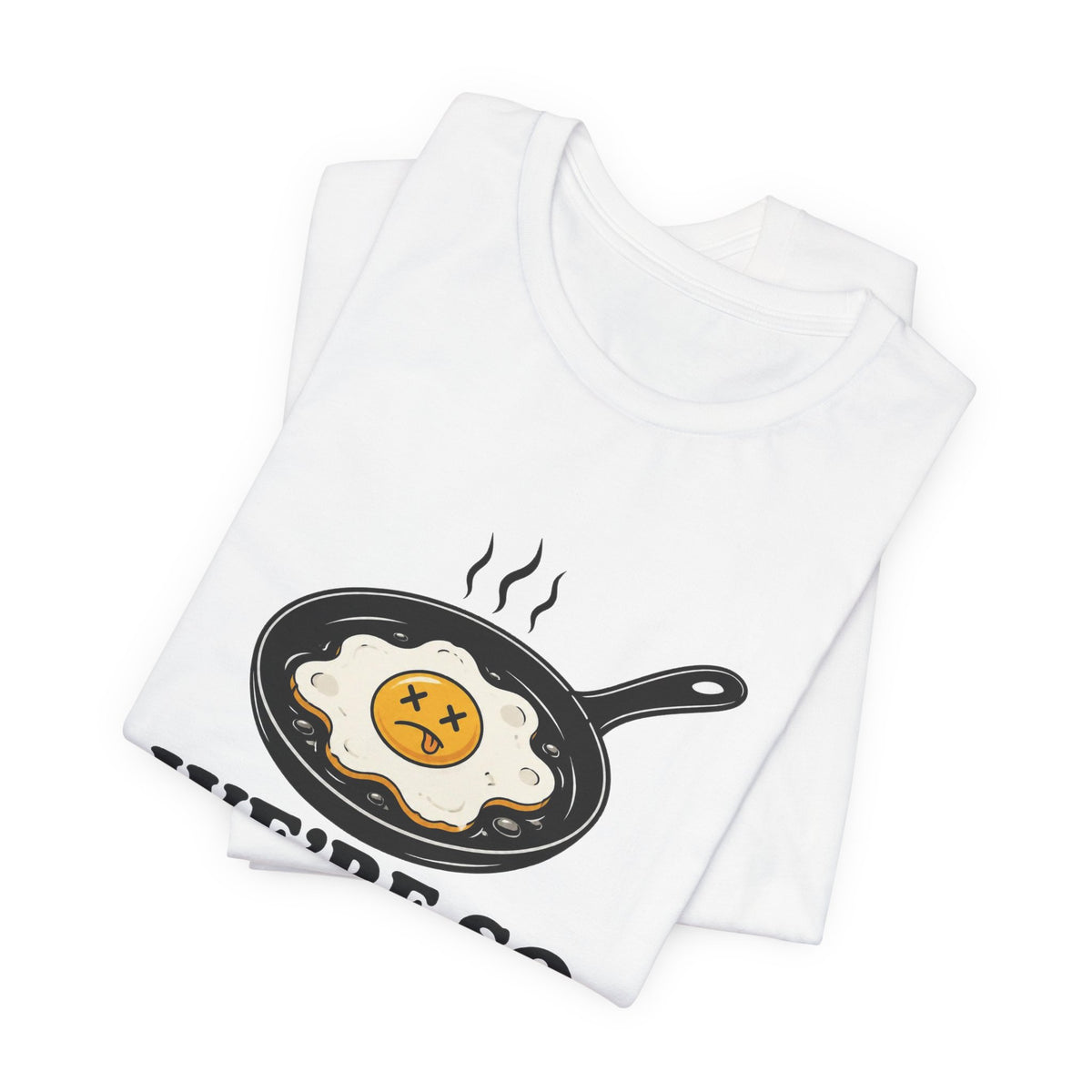 We're So Cooked chronically online t-shirt with "We're So Cooked" graphic, product photo 4