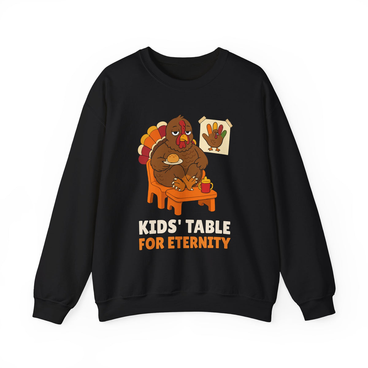 Kids' Table For Eternity Thanksgiving Crewneck