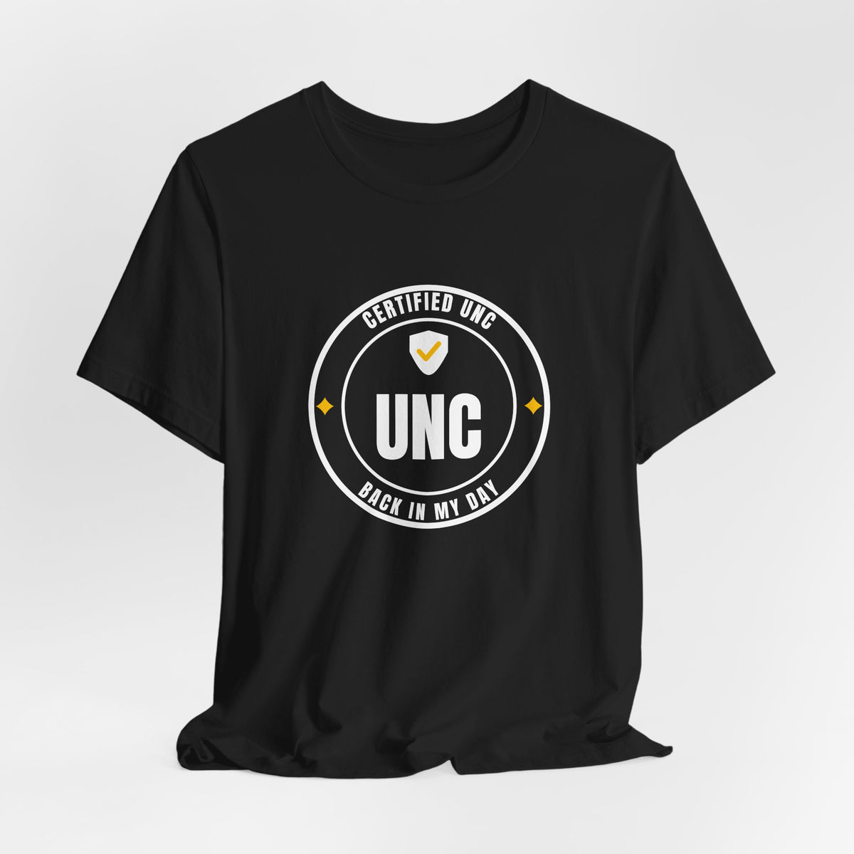 Certified Unc unc status t-shirt with "Certified Unc" graphic, product photo 6