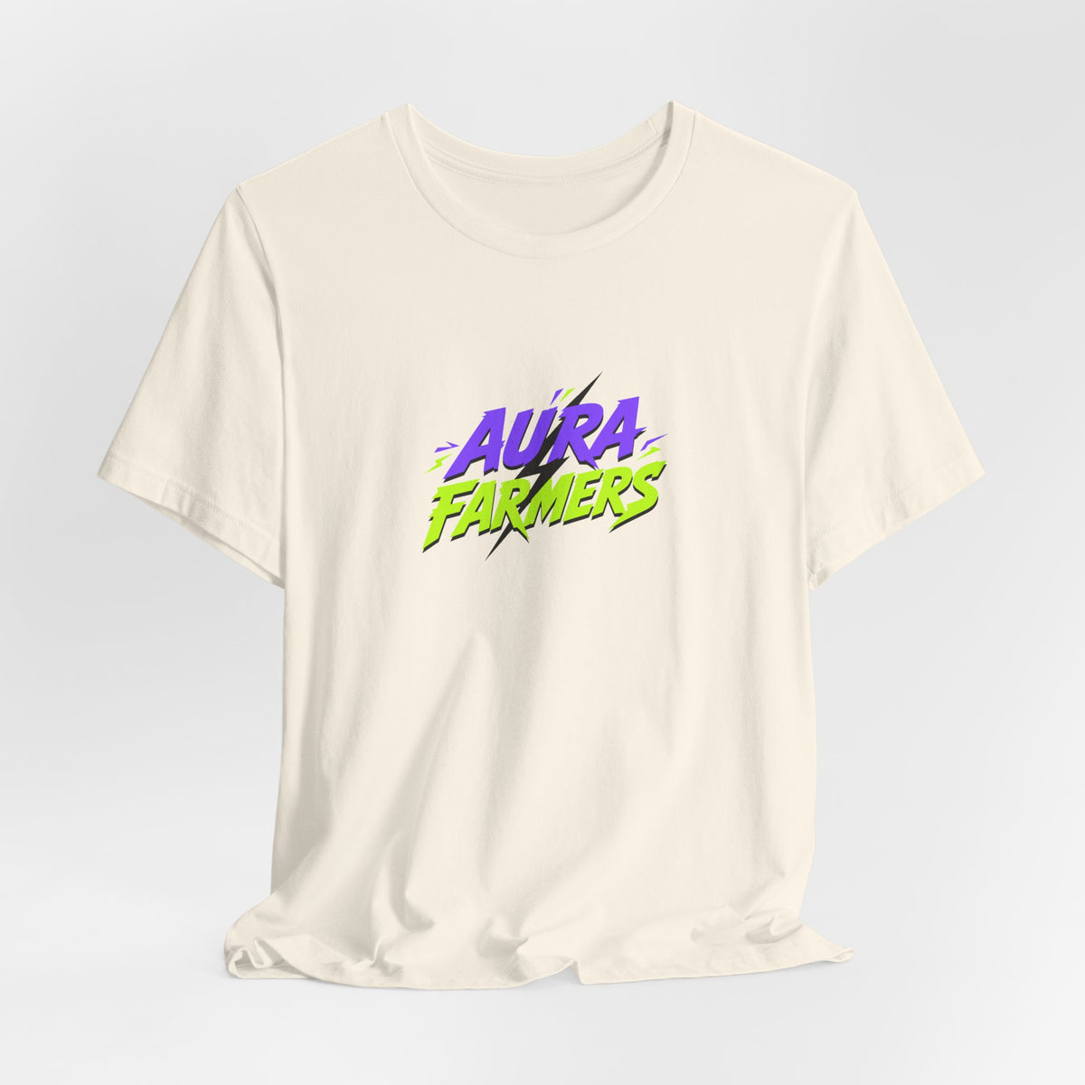 Aura Farmers Logo meme t-shirt with "Aura Farmers Logo" graphic, product photo 12