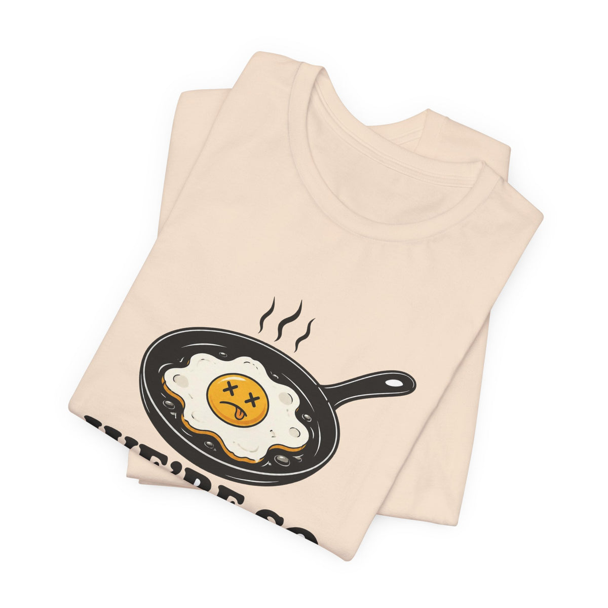 We're So Cooked chronically online t-shirt with "We're So Cooked" graphic, product photo 7