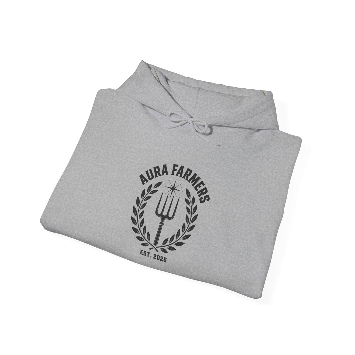 Aura Farmers Est. 2026 aura farming hoodie with "Aura Farmers Est. 2026" graphic, product photo 8