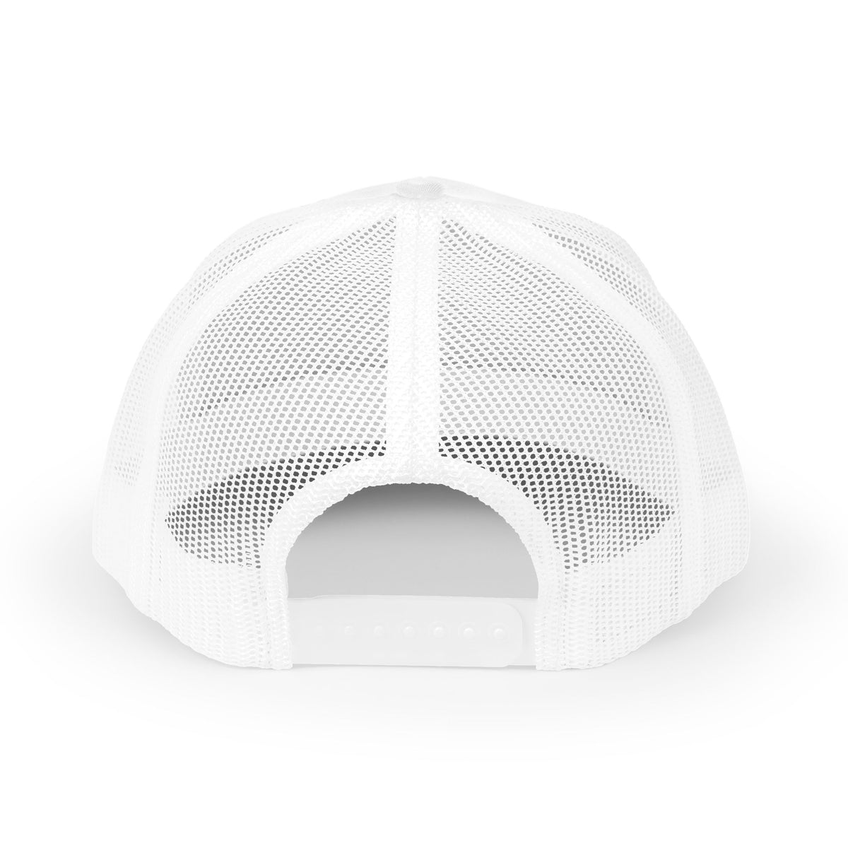Bride W Secured bachelorette party trucker hat with "Bride W Secured" graphic, product photo 4