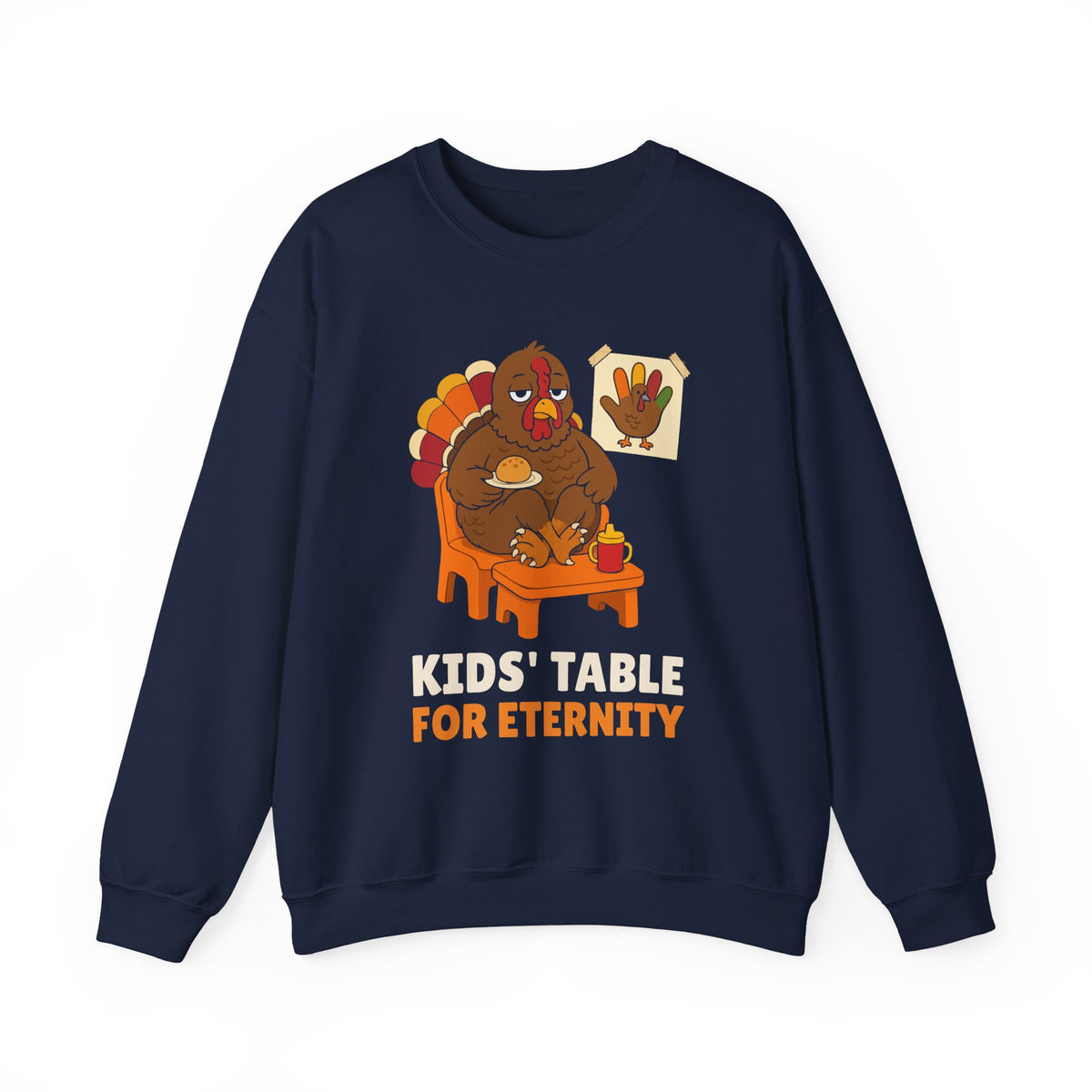 Kids' Table For Eternity Thanksgiving Crewneck