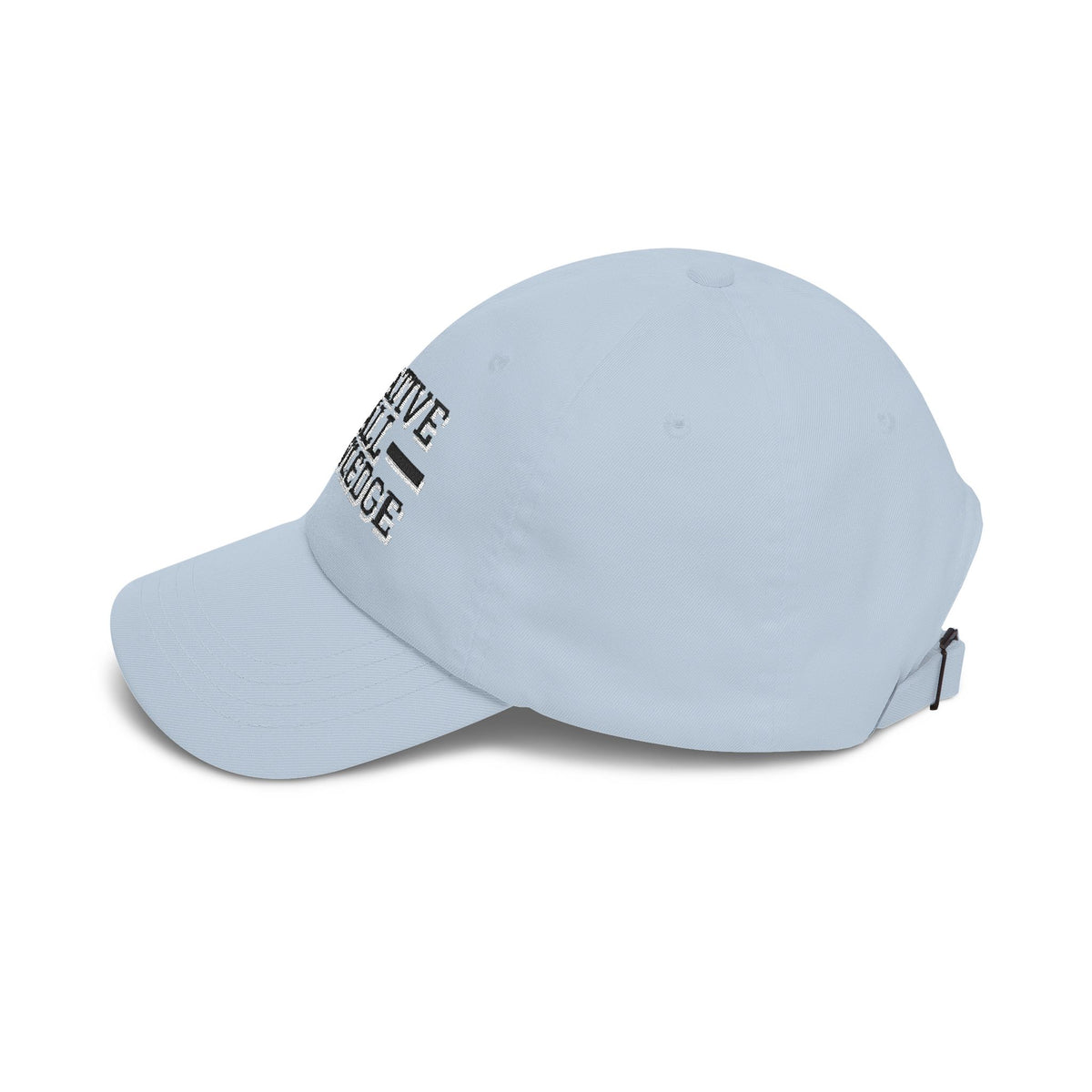 Negative Ball Knowledge ball knowledge meme dad hat with "Negative Ball Knowledge" graphic, product photo 9