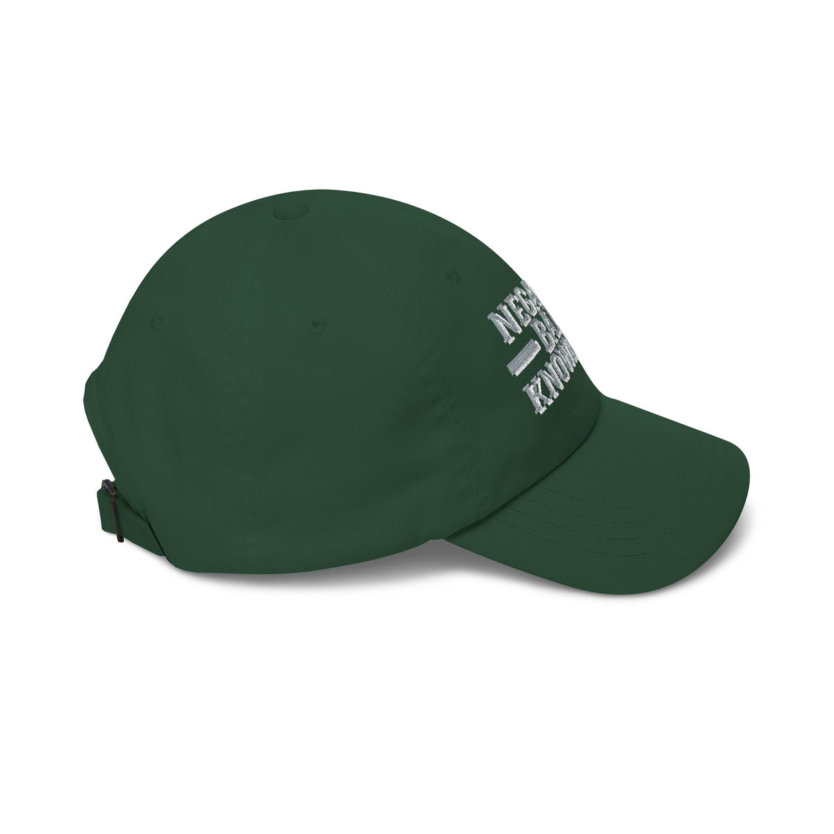Negative Ball Knowledge ball knowledge meme dad hat with "Negative Ball Knowledge" graphic, product photo 7