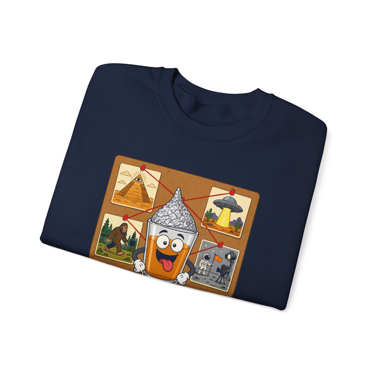 One More Shot Conspiracy Theories Crewneck