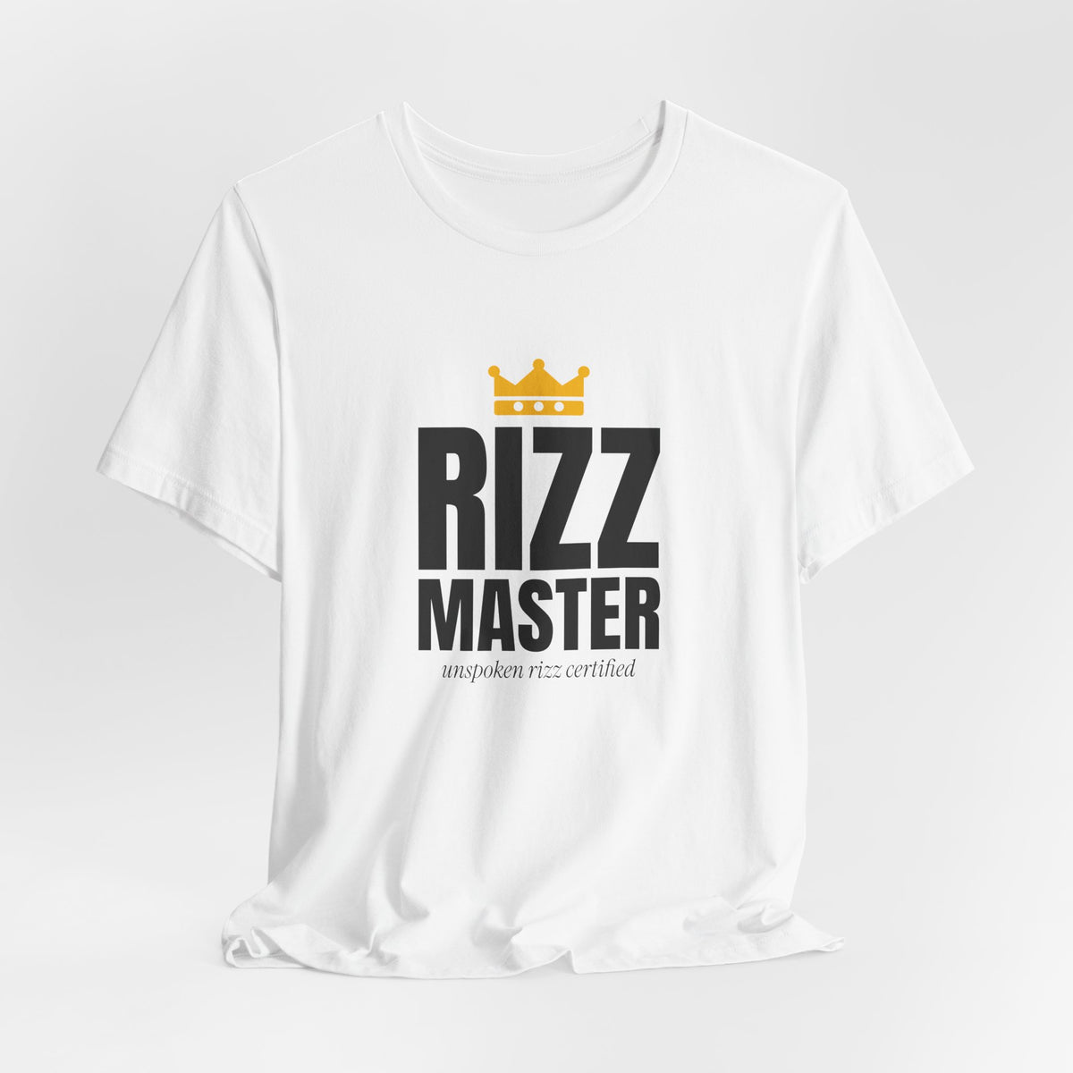 Rizz Master rizz t-shirt with "Rizz Master" graphic, product photo 6