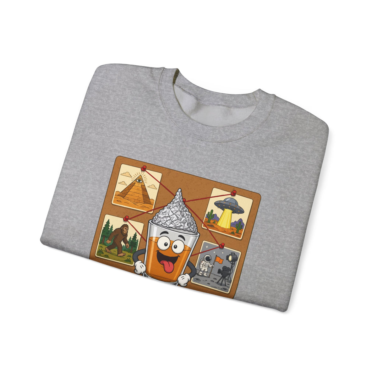 One More Shot Conspiracy Theories Crewneck