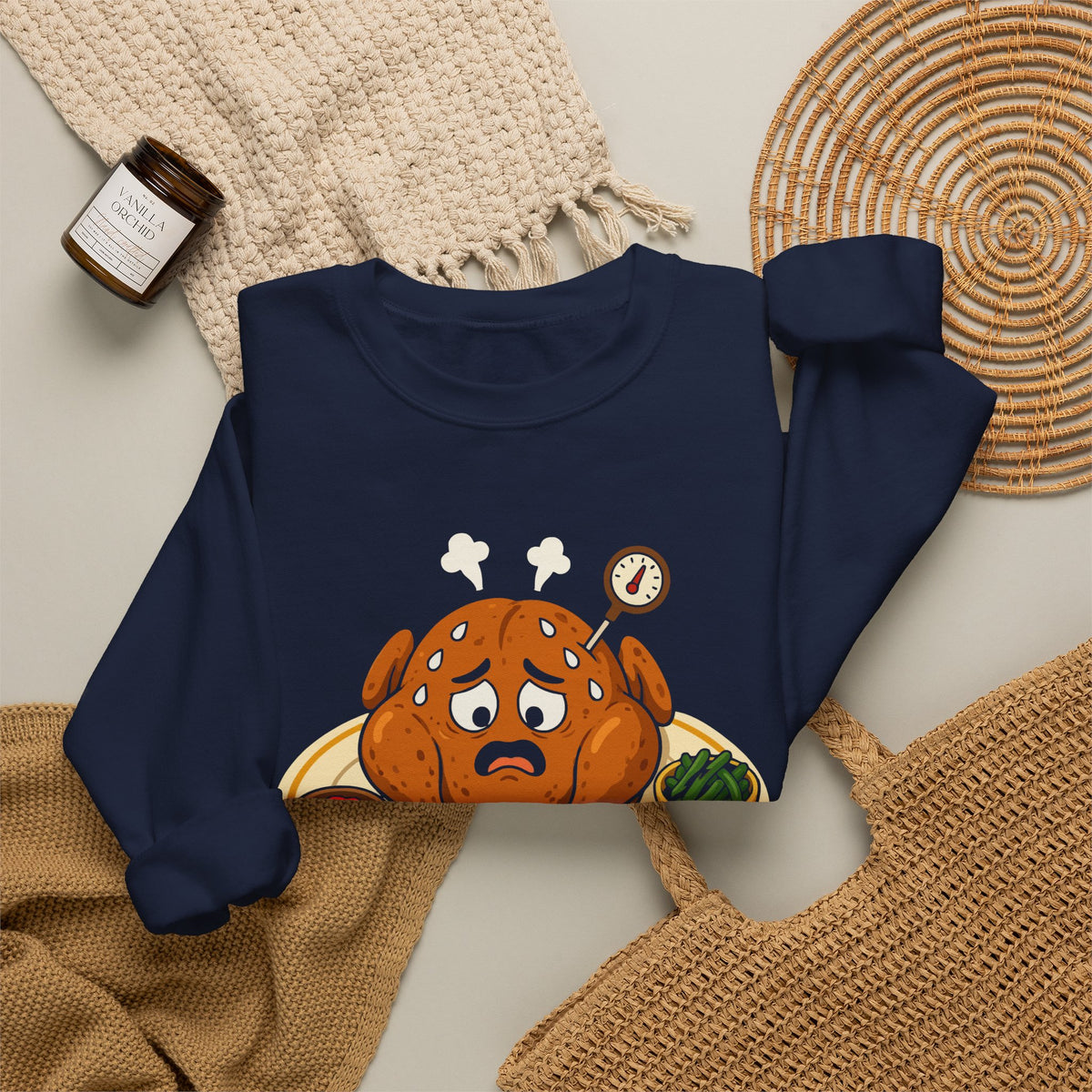 I'm So Cooked Bro Thanksgiving Crewneck