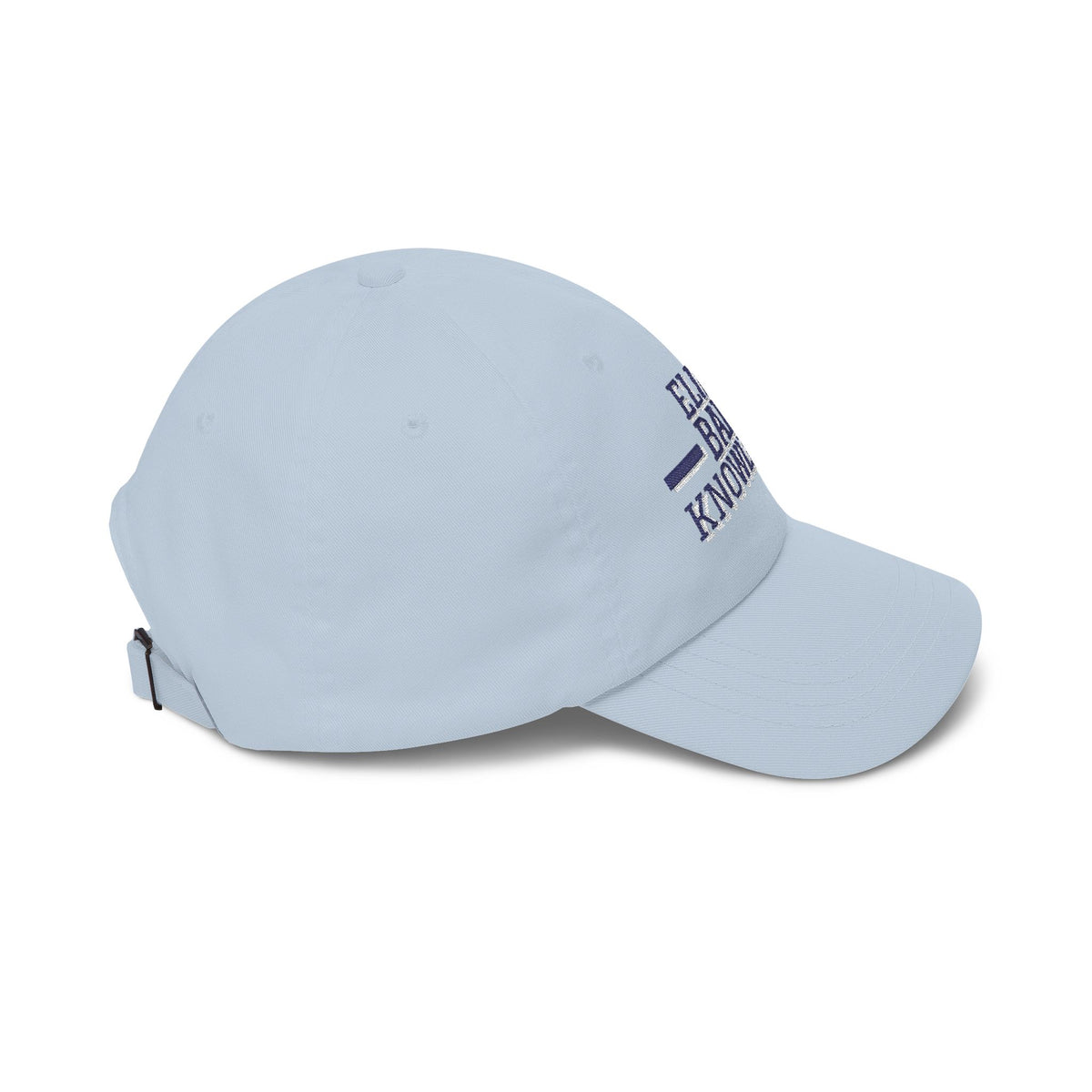 Elite Ball Knowledge ball knowledge meme dad hat with "Elite Ball Knowledge" graphic, product photo 10